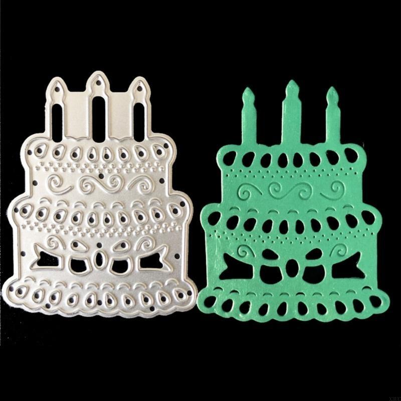 С Днем Рождения Металлические режущие штампы Ручная работа DIY Скрапбукинг Эмбоссинг Принадлежности для детей Девочка X3UC