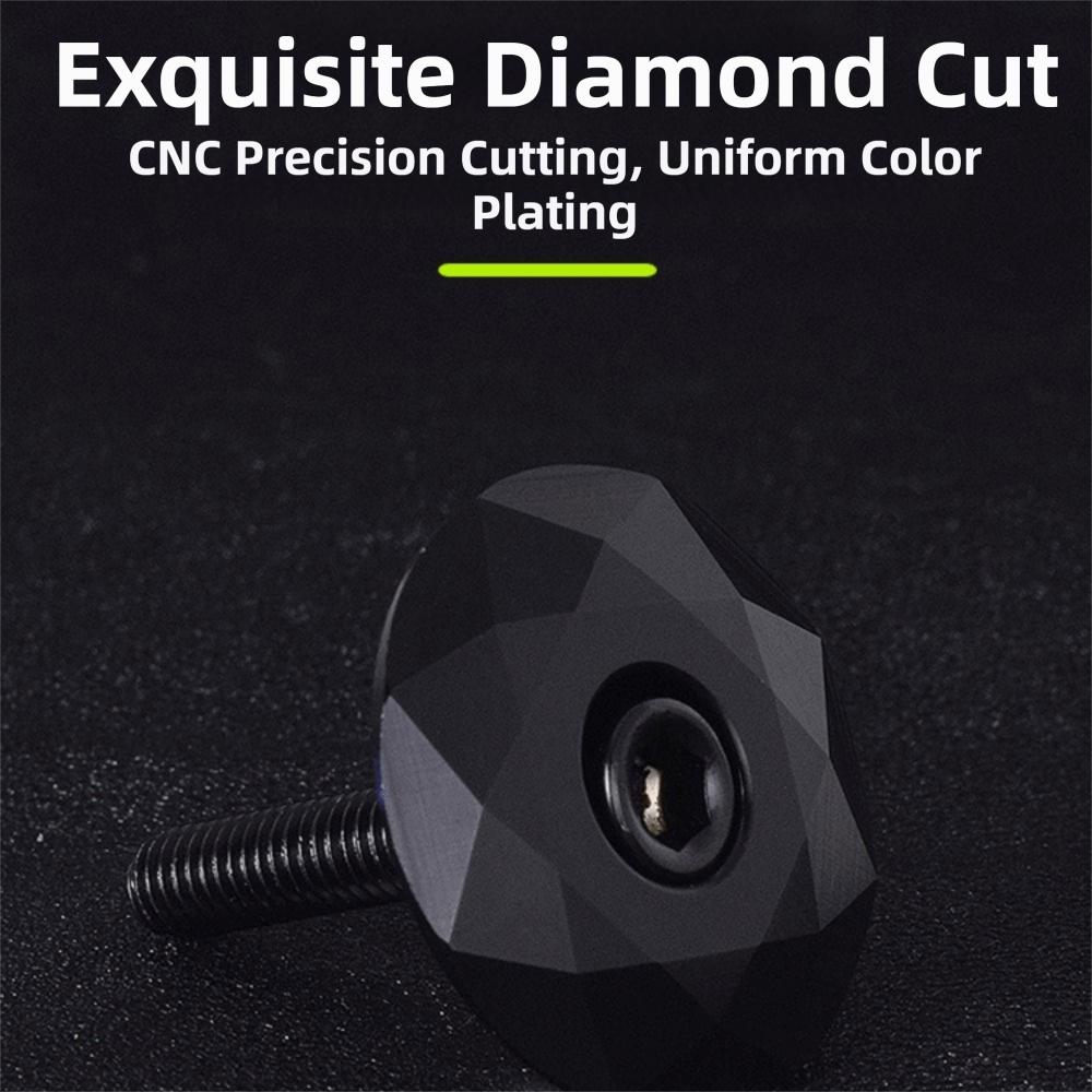 Aluminum Zinc Zinc Alloy Bike Headset Top Cap for 28.6mm Bike Accessories Bicycle Headset Spacers  Road Bike