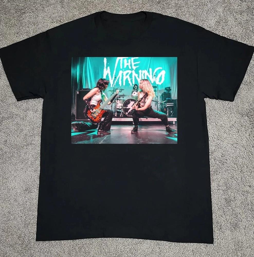 The Warning Band Concert Tour 2025 Black All Size T-Shirt Unisex T-Shirt