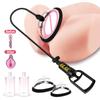 Manual Pussy Pump Vagina Clitoris Sucker Female Breast Teasing Vacuum Negative Pressure Chest Massage Enlargement Training Toy