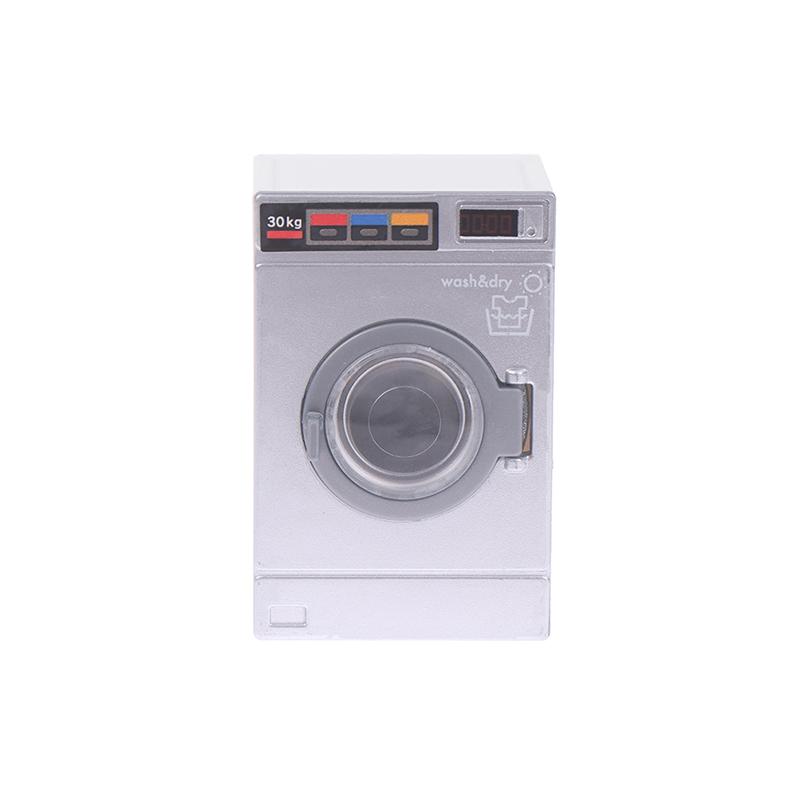 1:12 Dollhouse Miniature Washing Machine Drum Washer Home Appliance Laundry Dollhouse Furniture Decor Toy