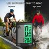 LED Backlight Bike Computer Waterproof Bicycle Speedometer Bicycle Odometer  Cycling Activities