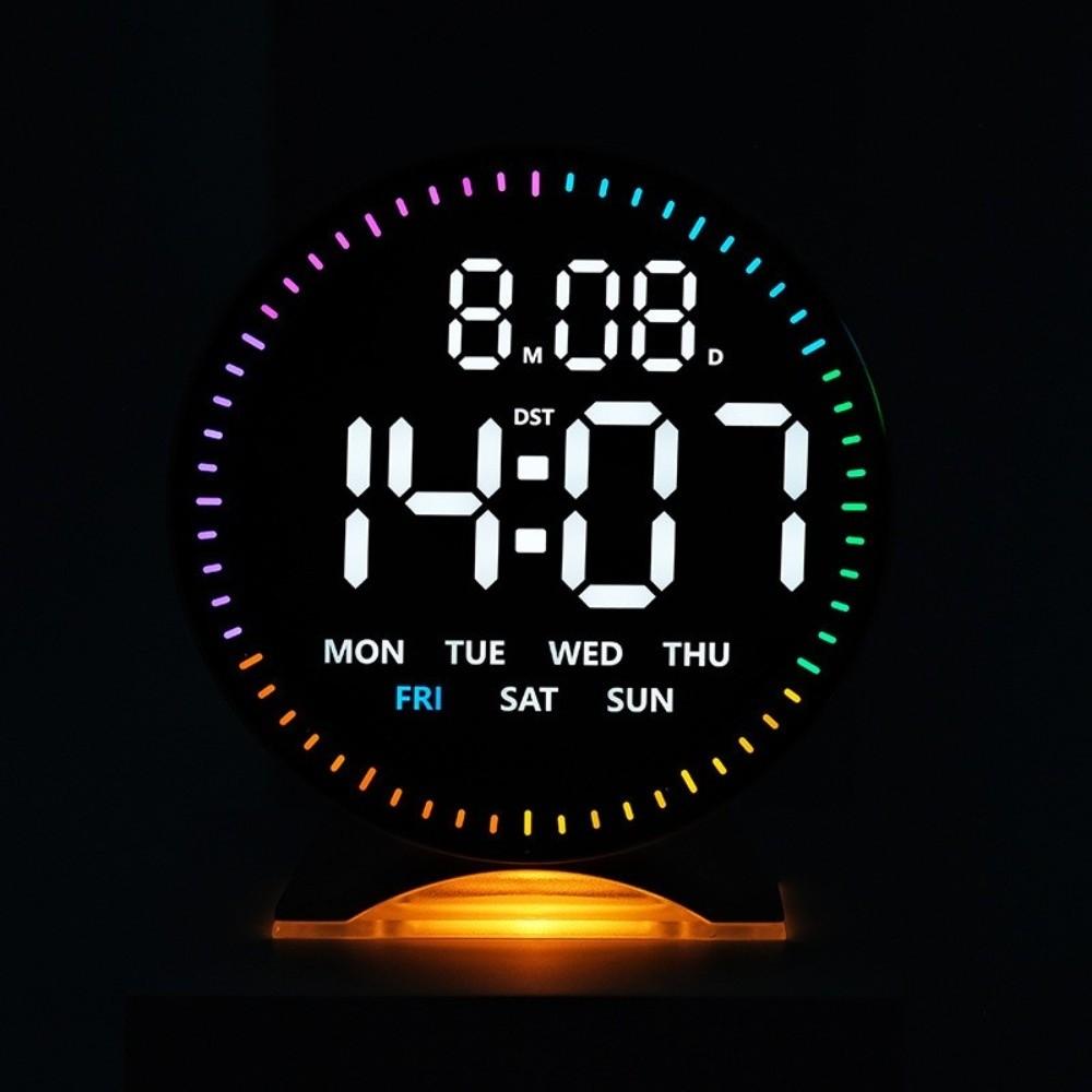 Date Week Electronic Clock High-definition Bedside Clock LED Digital Alarm Clock  Bedroom