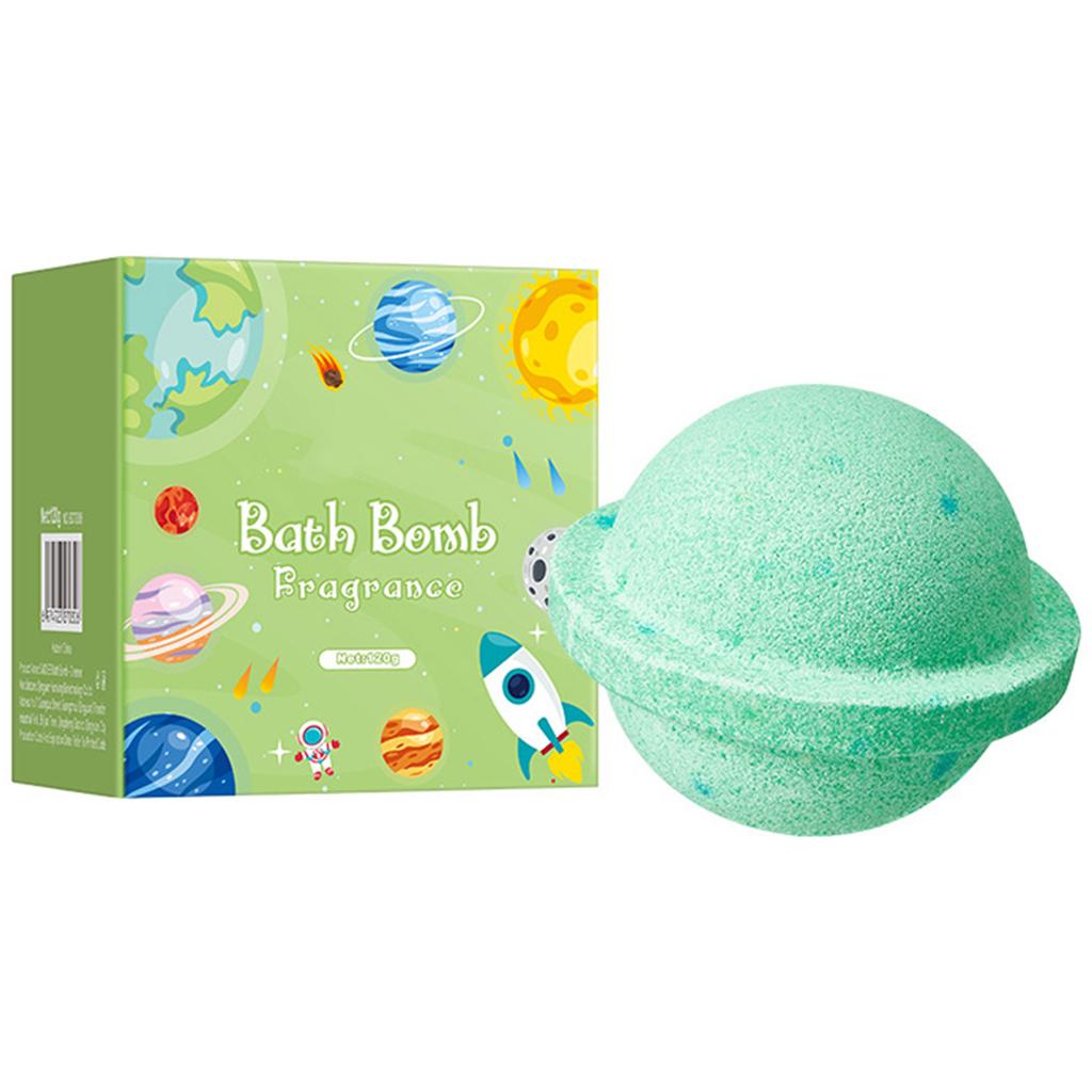 Натуральные увлажняющие бомбочки для ванны «Планеты Галактики» Органические шипучки для пены для ванны для праздничных подарков