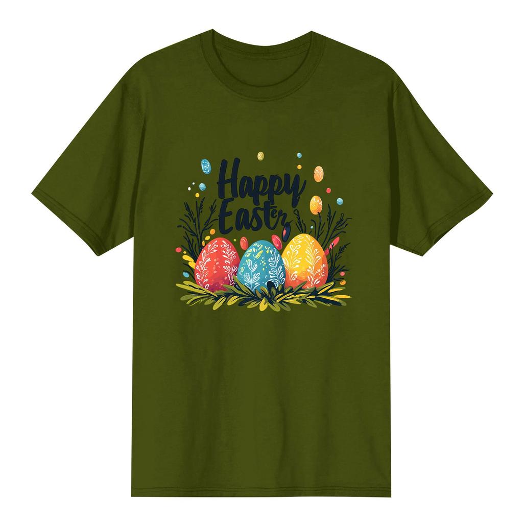 Женский топ с круглым вырезом, повседневный принт, футболка с короткими рукавами