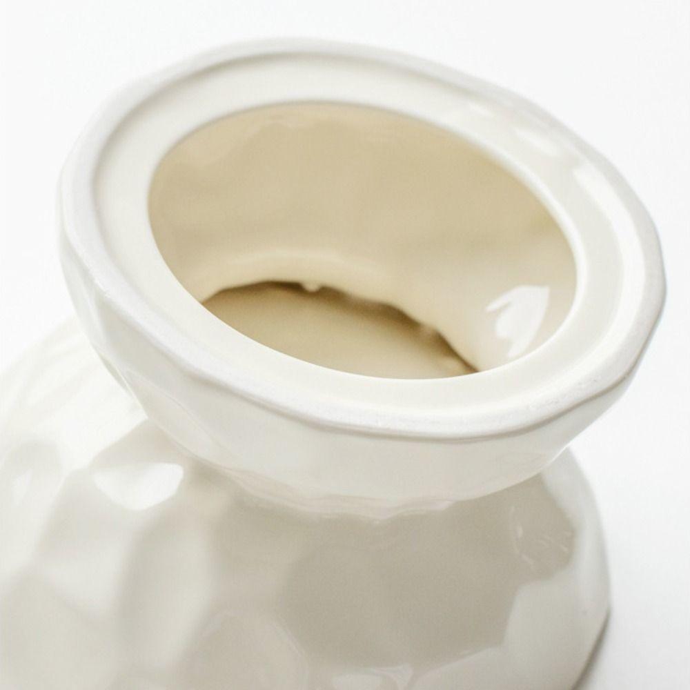 Керамическая миска для кошек Креативная многофункциональная миска для кормления собак Наклонный/плоский край Защита от опрокидывания Кормушка для питья для домашних животных Котёнок Щенок