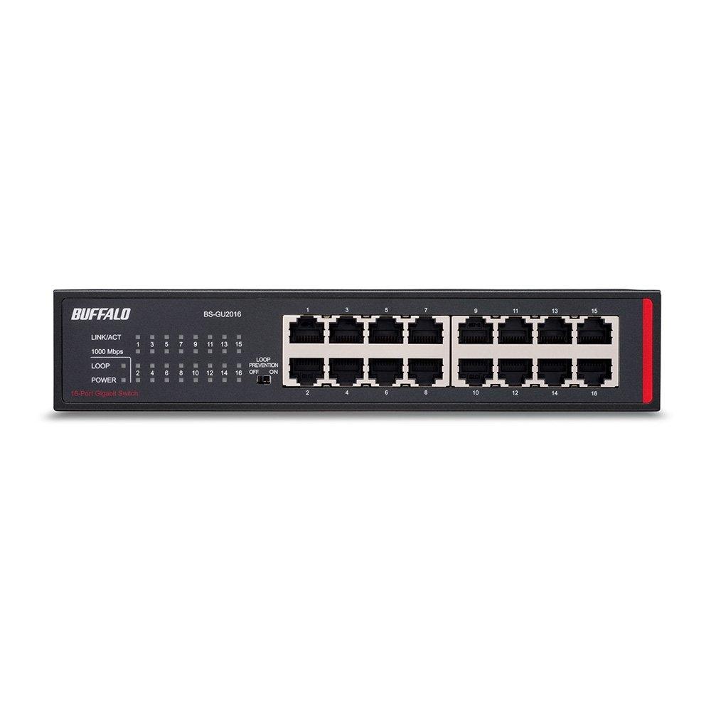 Buffalo Layer 2 Giga Unmanaged Switch 16 Port BS-GU2016