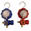 R410a Refrigerant Manifold Gauge Alloy Manometer Valves Pressures Gauge Air Conditioner Refrigerant Filling Instrumentation Tool
