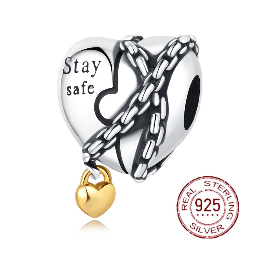 Медные Шармы в форме сердца для дочери и мамы, подходят для браслетов с диаметром отверстия 4 мм, изысканные украшения DIY на День матери в подарок