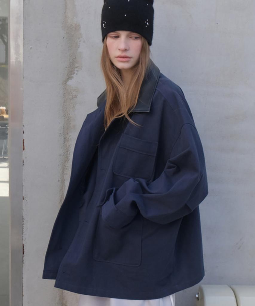 GNOHNOEY Engineered Work Jacket (Navy)