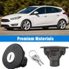 Пластиковая крышка топливного бака автомобиля с замком +2 ключа, запирающаяся крышка топливного бака для Ford/Lincoln/Mercury 8U5Z-9C26-B