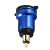 Мотоциклетный алюминиевый DIN Hella Plug Dual USB адаптер для быстрой зарядки светодиодный дисплей для BMW R1250GS G650GS F800 GS GT R1200GS K1200LT