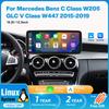 Linux Car Radio Wireless Carplay для Mercedes Benz C Class W205 GLC V Class W447 2015-2019 GPS Auto Multimedia Player Navi