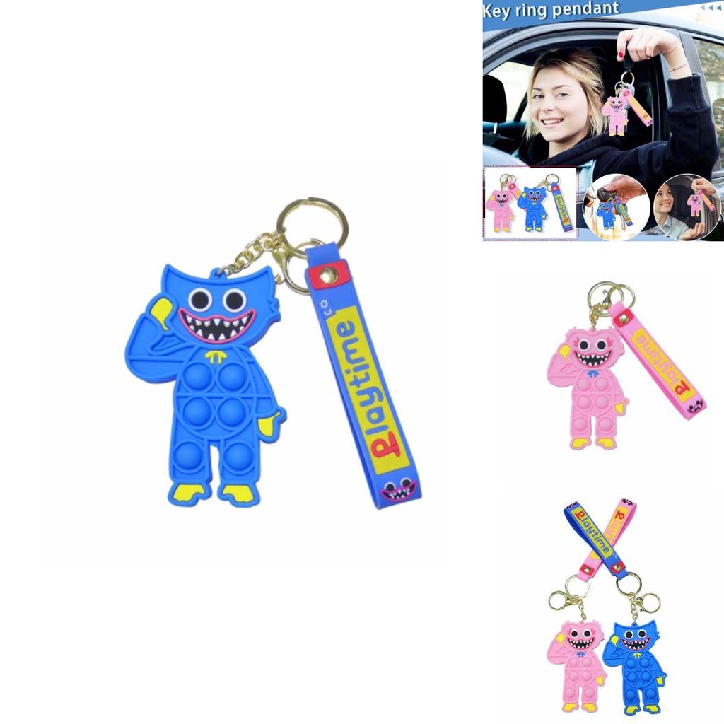 Poppy Playtime Фигурки Хагги Вагги Силиконовый Брелок-Подвеска Игрушка для Снятия Стресса