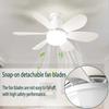 E27 Base Led Ceiling Fans Lights Bulb Ceiling Fan  with Light and Remote Control 3 Colors 3 Speeds 42/52cm for Bedroom Dimmable