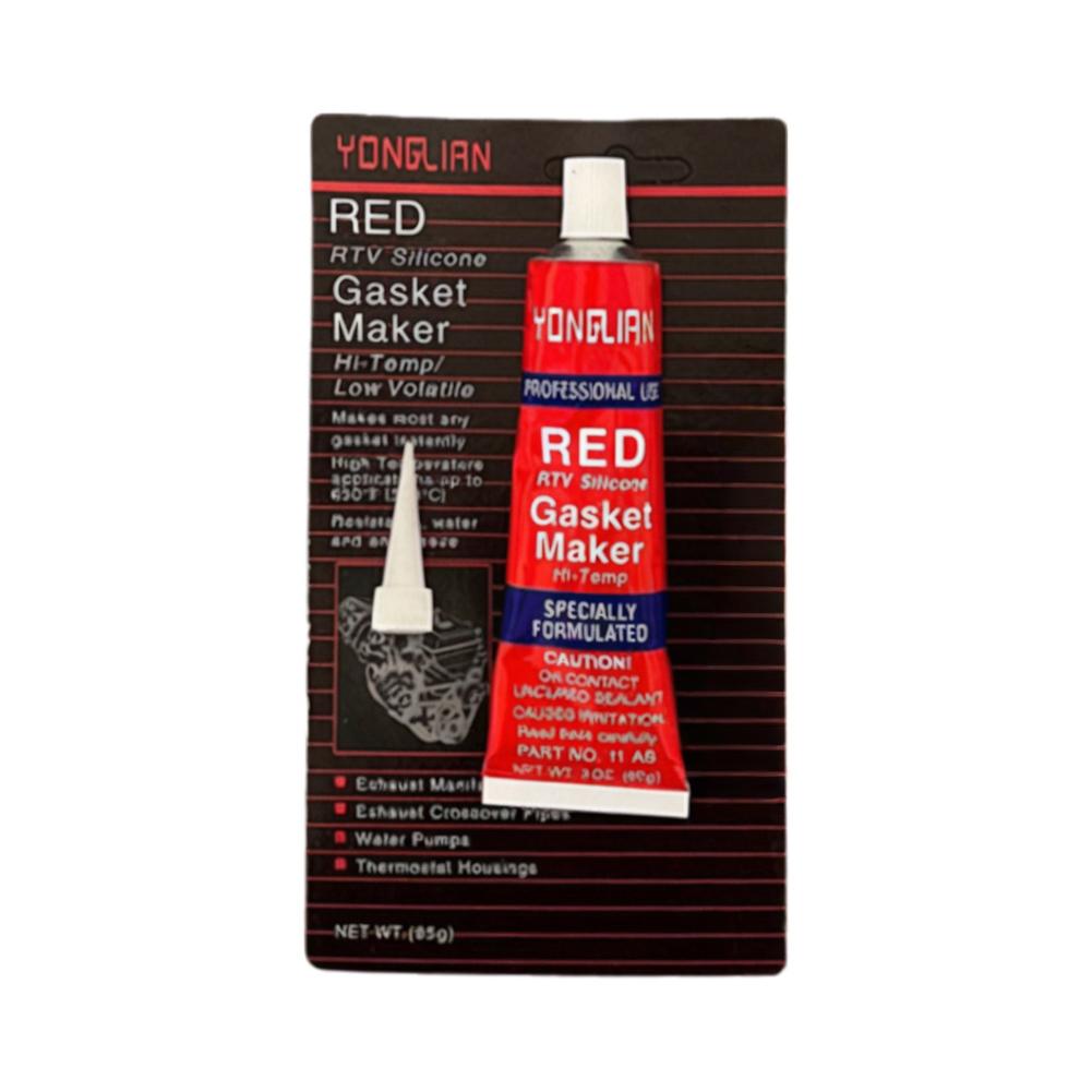 50/85 г водонепроницаемый красный силиконовый герметик, устойчивый к высоким температурам, герметик для автомобильных деталей двигателя