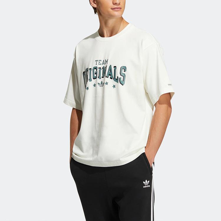 Adidas Originals T Shirt Unisex Jade White HS2014