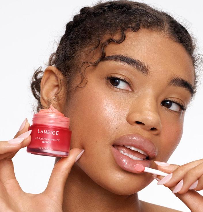 LANEIGE Ночная маска для губ 20 г – Увлажняющий ночной бальзам для губ в 11 вкусах