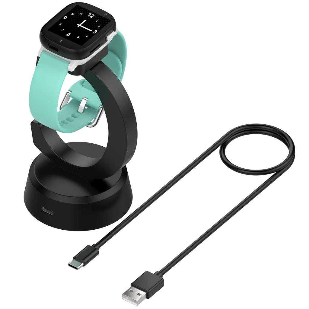 For Xplora X6 Play/X6 Pro Charging Dock Kids Smartwatch C-Shape Charging Stand with Cable