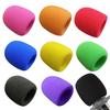 DACAIFH Microphone Sponge Noise Replacement 8 Cover, 7.5cm Length, Non-Disposable, Reduction, Dustproof, Splashproof, Cover, Washable, Colors, 8-Pack