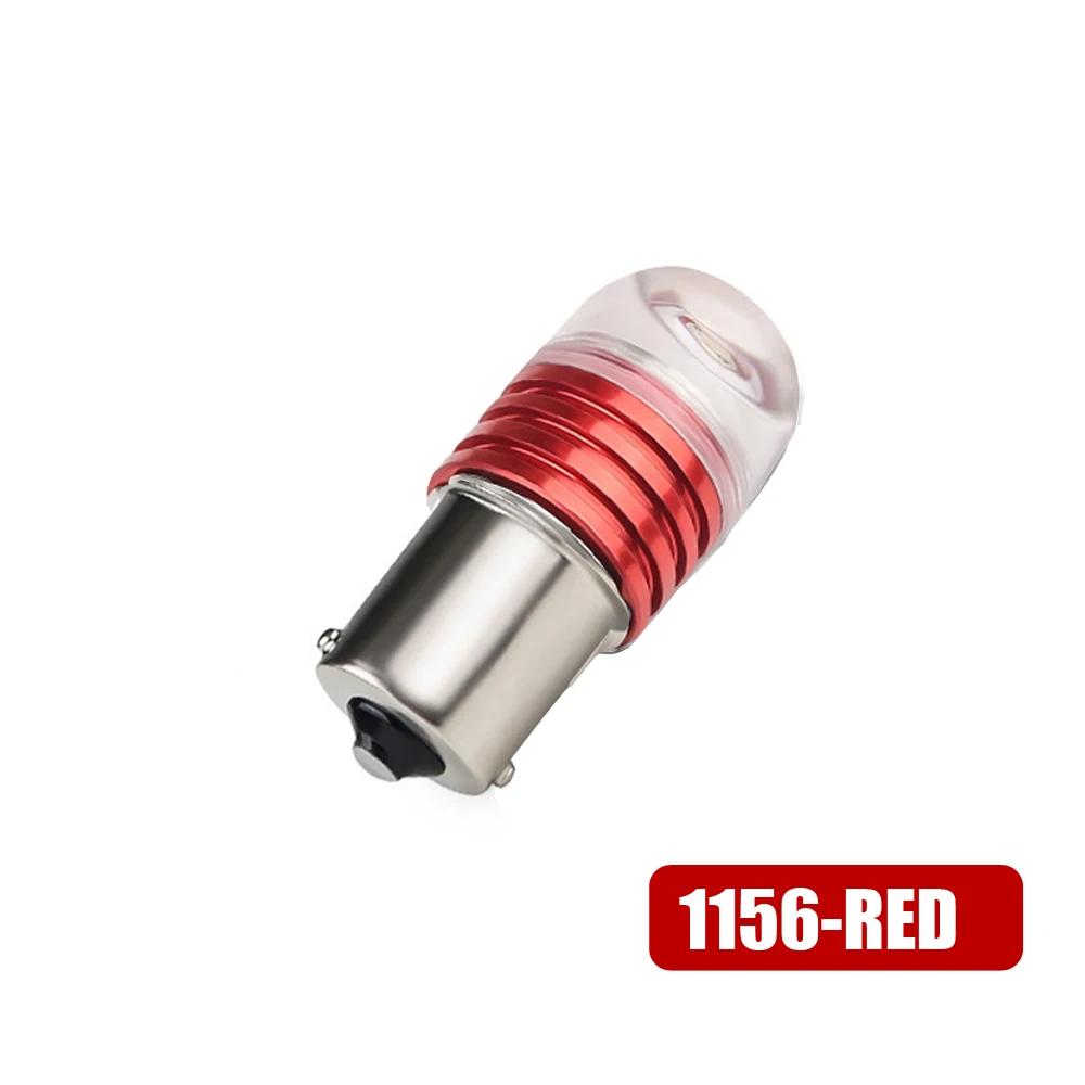 1Pc Universal Car 5630 Tail Brake Reverse Signal Lamp Universal Car Exterior Brake Light Accessories Car Light 1156/1157 Strobe