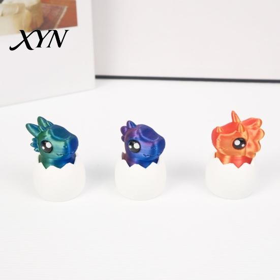 Dinosaur Egg Stress Reliever Fidget Clicker, 3D Printed Cute Keyboard Clicker Toy Toy, Relief for Office Desk Students Kids