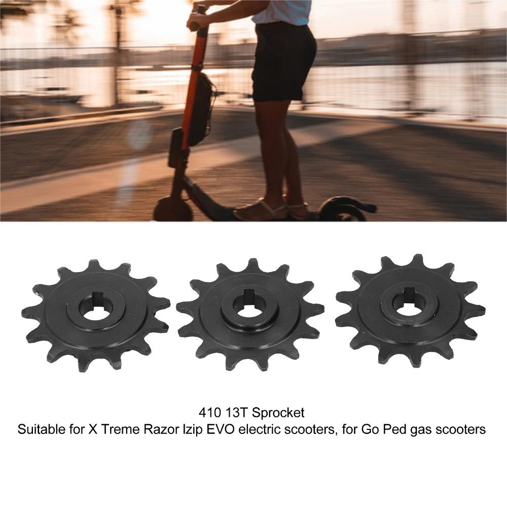 3PCS 410 13T Electric Bike Motor Gear for Go Ped 26CC 43CC 49CC Mini Bike