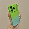 Силиконовый чехол для телефона с градиентным цветом для iPhone Air 17 16 15 Plus 14 13 12 Pro Max Magsafe Магнитный защитный чехол для стеклянной линзы