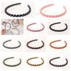 Headdress Teeth Wave Hair Hoop Korean Style Non-slip Hairband Teeth Matte Hair Hoop Wash Face