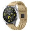 18 мм 20 мм 22 мм отверстие Силиконовый ремешок для Samsung Galaxy Watch 8 7 6 5 4 для Huawei GT5 4 3 GT2 pro браслет для Garmin Vivoactive 4 ремешок