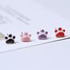Cartoon Cat Claw Ceramic Small Cute Fashion  Accessories Drop Earrings Party Jewelry Stud Earrings