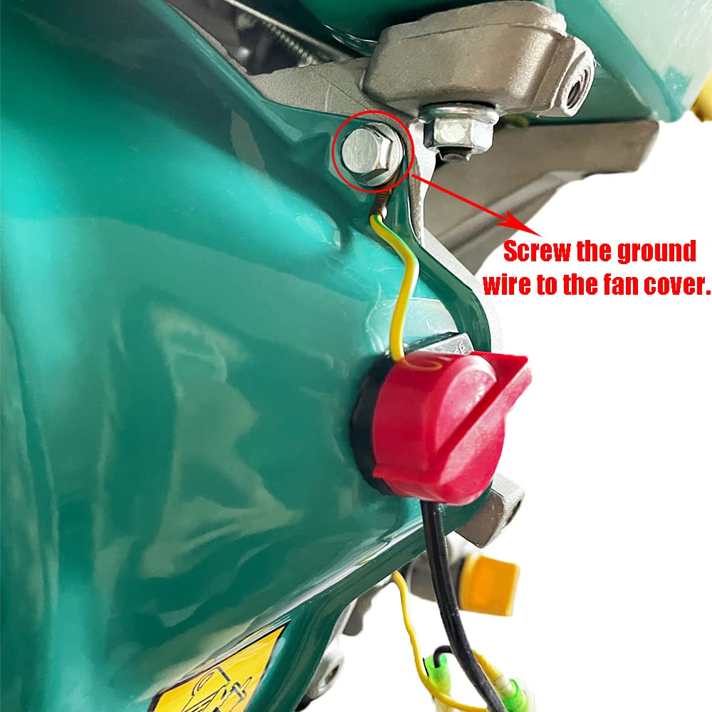 WOTIAN Engine On Off Stop Switch Compatible with Champion Predator Firman Briggs and Stratton Honda and Clones GX160 GX200 GX212 GX225 GX240 GX270