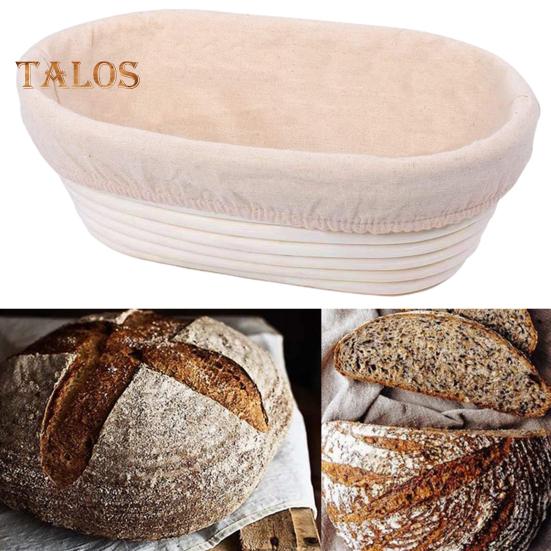 11 шт./компл. набор инструментов для выпечки хлеба на закваске, овальная корзина для расстойки из ротанга, тканевый вкладыш, датский венчик, скребок для хлеба, крышка лезвия, принадлежности для приготовления хлеба