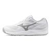Mizuno Кроссовки для тенниса Break Shot 5 Ac Комплексные тренировки Модные Амортизация Нескользящие Износостойкие Мужские Кроссовки Белый Серый 61GA252603