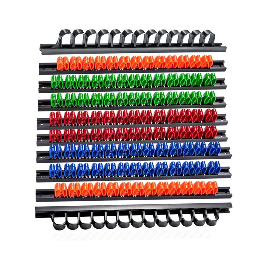 Rail Rack Wrench Holder Plastic Storage Holder Professional Screwdriver Organizer Garage Workshops