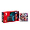 Консоль Nintendo Switch с улучшенным временем работы от аккумулятора и комплектом Mario Kart 8 Deluxe