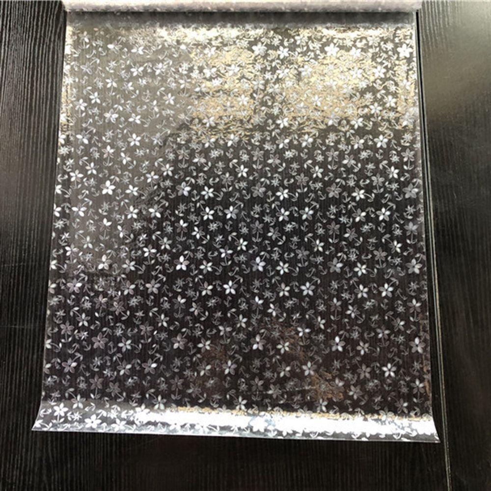 Лазерная матовая 3D статическая декоративная пленка для окон, наклейка на стекло, виниловая наклейка на окно