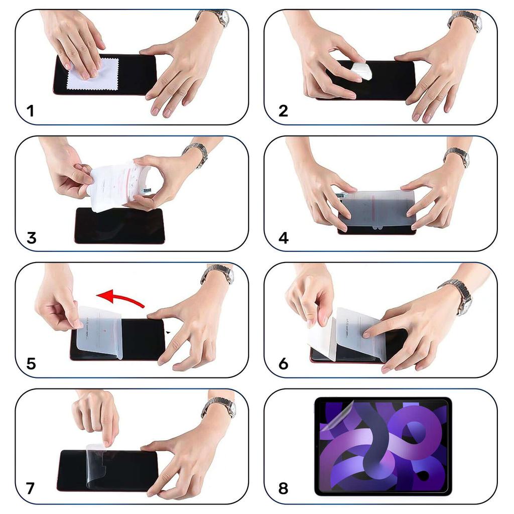 Hydrogel Tablet Protective Film for Apple Ipad Pro 11 1/2/3/4 Gen 2022/2021/2020/2018 Alogy Hydrogel