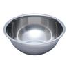 Thunder Group Stainless Steel Mixing Bowl, 54cm, Approx. 28.3L Capacity, for Food Preparation, Mixing, and Commercial Use, SLMB030