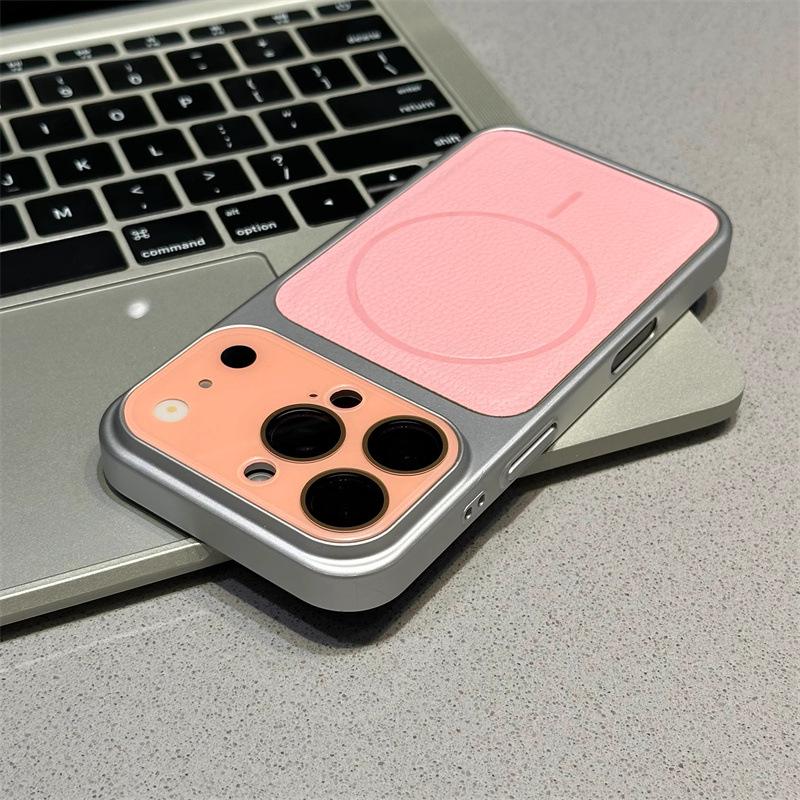 Магнитный стеклянный протектор для линз камеры для чехлов iPhone 14-17 Pro