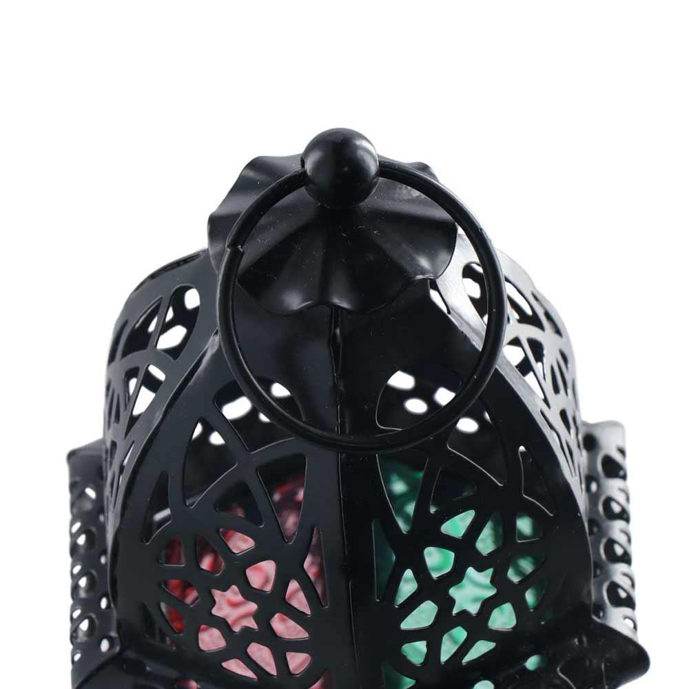 Hanging Iron Glass Moroccan European Vintage Home Decor Candle Lantern Candlestick Candle Holders