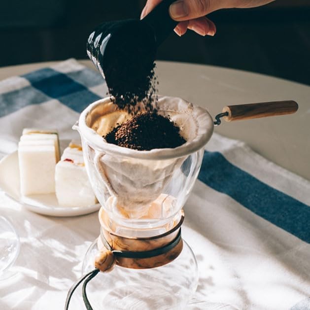 Hario Nell Drip Pot Wood Neck for 1-2 Cups DPW-1