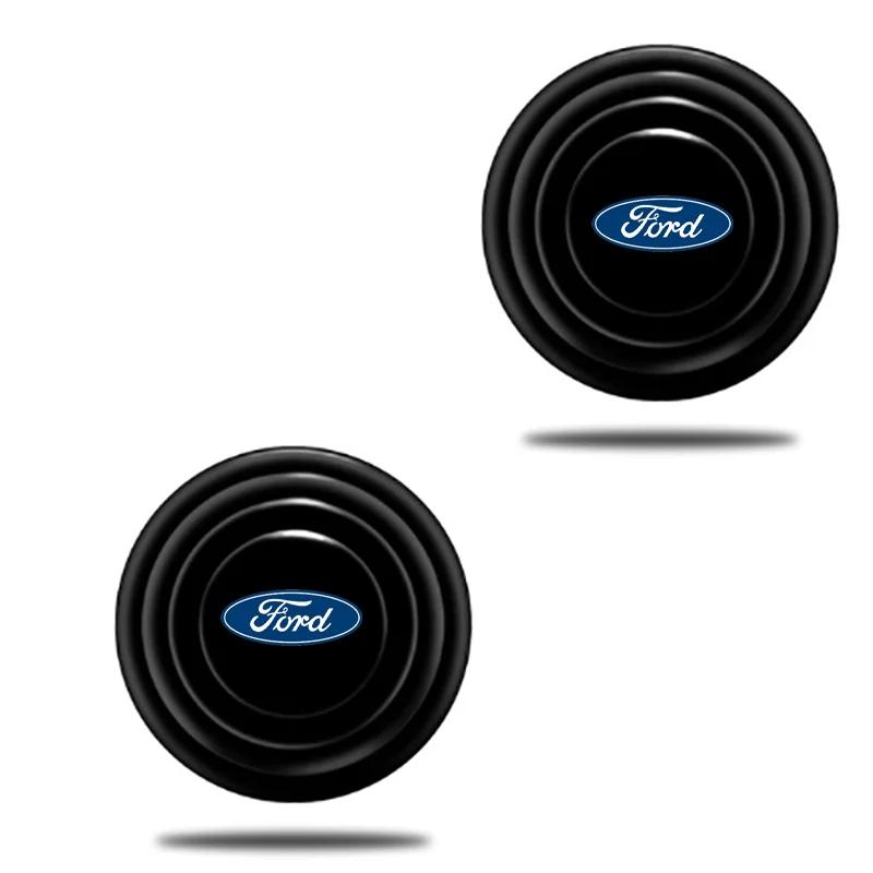 Car Sticker Hot For Ford New Car Silicone Door Shock Stickers Absorber Soundproof Buffer Pier For Ford Fiesta EcoSport ESCORT fo
