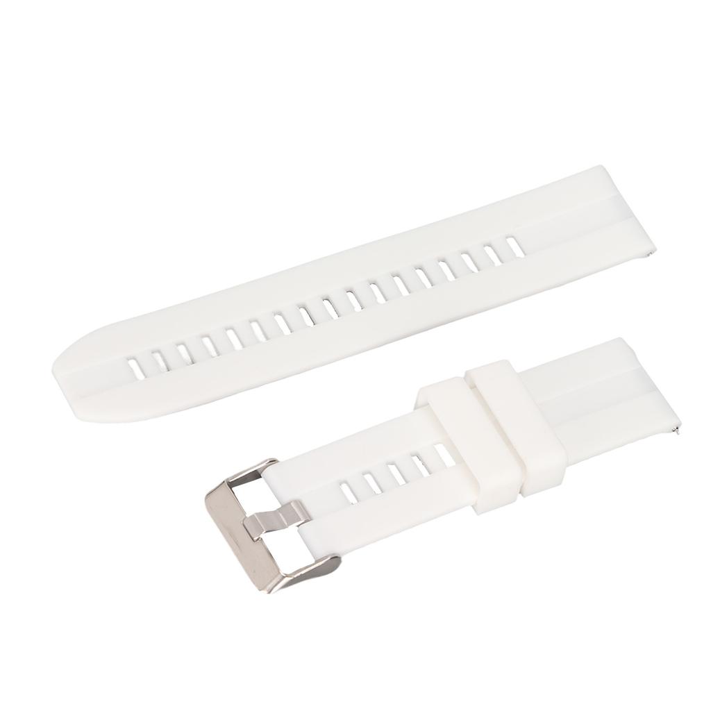Ремешок для часов 22 мм универсальный быстросъемный силиконовый аксессуар для Realme Watch 2White