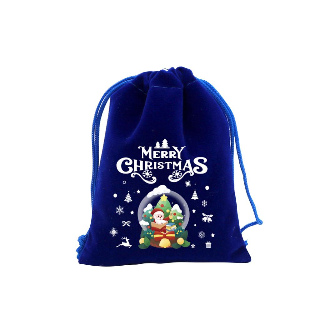 Candy Gift Bag Snack Drawstring Storage Bag Christmas Gift