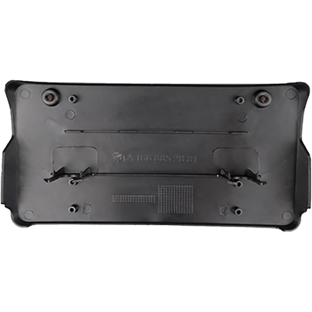 Front License Plate Holder 1668852881 Fit For Mercedes-Benz GLS 450 2017-2019 Car Front Bumper License Plate Bracket Support Mount