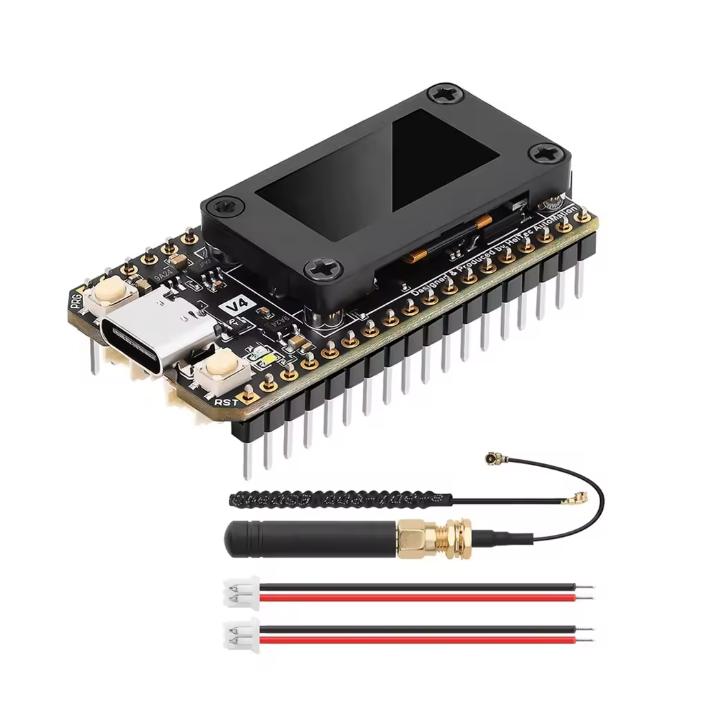 WiFi LoRa 32 V4 Development Board With ESP32-S3 & 0.96" OLED Supports 28dBm LoRa/BLE/WiFi and Solar/GNSS Interfaces 863-928MHZ