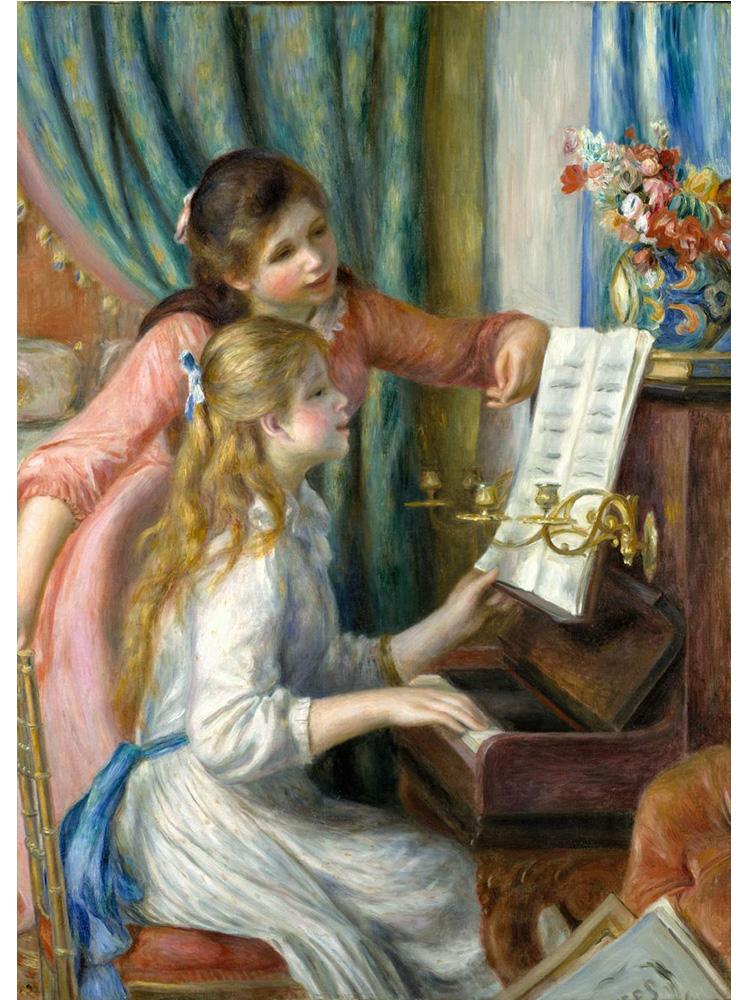 Французский импрессионист Огюст Ренуар, картина с принтом плаката, холст, картина на берегу моря, настенное искусство для галереи, домашний декор для комнаты