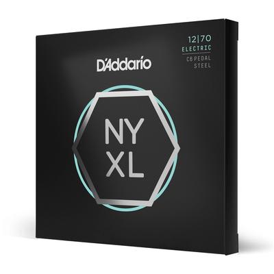 Струны для педальной гитары C6 NYXL Custom Medium NYXL1270PS D'Addario .012-.070 []