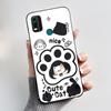 Casing For Nokia C21 Plus Case Nokia C31 Phone Case Back Cover Silicone Soft Black TPU Aesthetic Cute Cat Astronaut Bumper Shell
